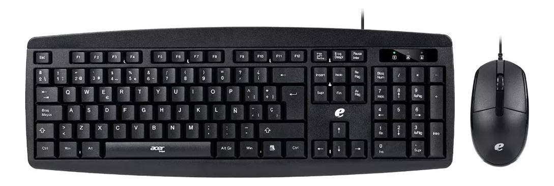 KIT MOUSE Y TECLADO ACER EAK030 SP - KIT MOUSE Y TECLADO ACER EAK030 SP -